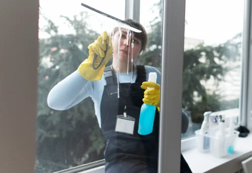 Nettoyage de vitres intérieures et extérieures à Saint-Chamassy